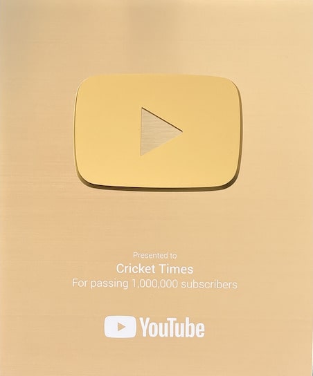 YouTube Creator Award: Gold Play Button YouTube Creator Award: Gold Play Button